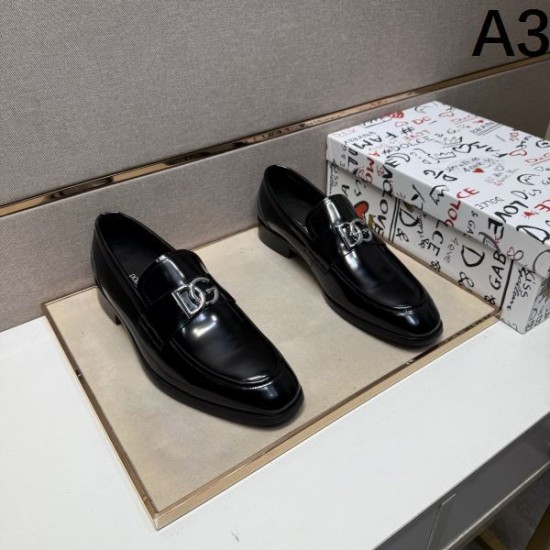2025秋冬新作 DOLCE＆GABBANA ドルチェ＆ガッバーナ メンズ用 ビジネスシューズ 高見えで上品な印象