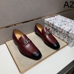 2025秋冬新作 DOLCE＆GABBANA ドルチェ＆ガッバーナ メンズ用 ビジネスシューズ セレブ愛用の高級感