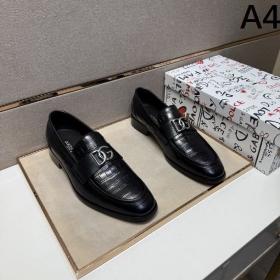 2025秋冬新作 DOLCE＆GABBANA ドルチェ＆ガッバーナ メンズ用 ビジネスシューズ セレブ愛用の高級感