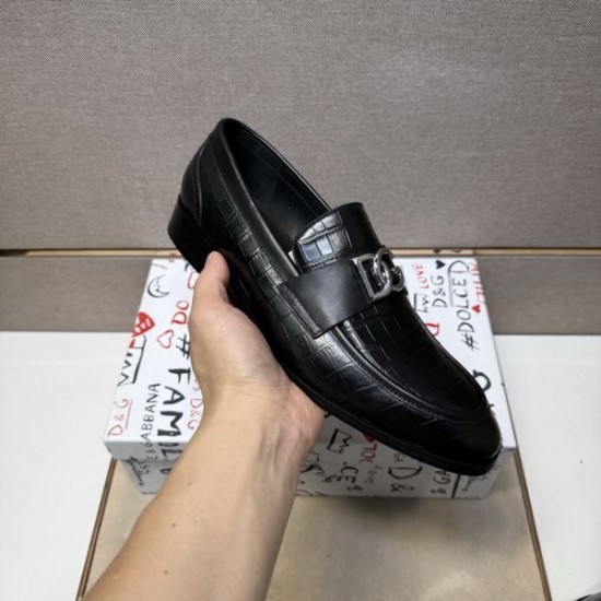 2025秋冬新作 DOLCE＆GABBANA ドルチェ＆ガッバーナ メンズ用 ビジネスシューズ セレブ愛用の高級感