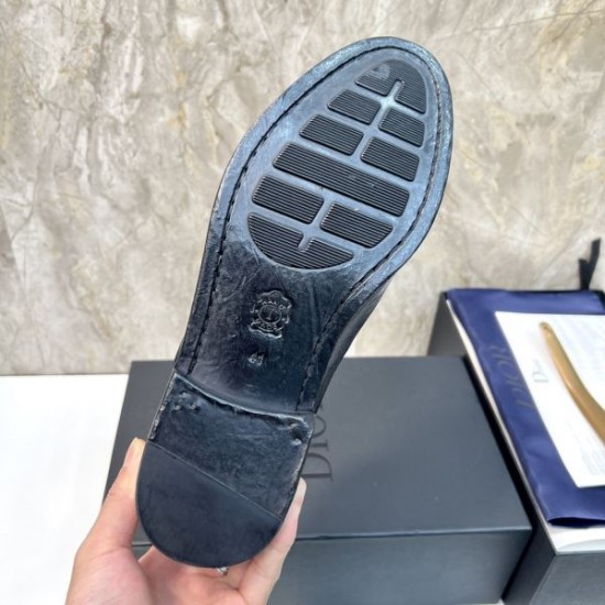 2025秋冬新作 DIOR ディオール メンズ用 ビジネスシューズ 人気急上昇の売れ筋