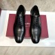 2025秋冬新作 FERRAGAMO サルヴァトーレ フェラガモ メンズ用 ビジネスシューズ シンプルで洗練された逸品
