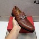 2025秋冬新作 FERRAGAMO サルヴァトーレ フェラガモ メンズ用 ビジネスシューズ 人気No.1ギフトアイテム