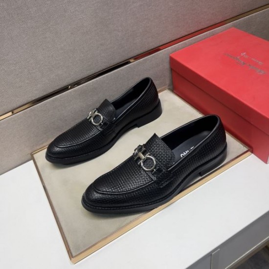 2025秋冬新作 FERRAGAMO サルヴァトーレ フェラガモ メンズ用 ビジネスシューズ 人気No.1ギフトアイテム