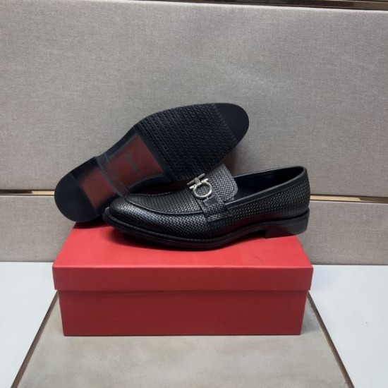 2025秋冬新作 FERRAGAMO サルヴァトーレ フェラガモ メンズ用 ビジネスシューズ 人気No.1ギフトアイテム