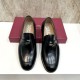 2025秋冬新作 FERRAGAMO サルヴァトーレ フェラガモ メンズ用 ビジネスシューズ 希少な新作限定モデル