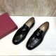 2025秋冬新作 FERRAGAMO サルヴァトーレ フェラガモ メンズ用 ビジネスシューズ 希少な新作限定モデル