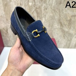 2025秋冬新作 FERRAGAMO サルヴァトーレ フェラガモ メンズ用 ビジネスシューズ 一目惚れ間違いなしの新作