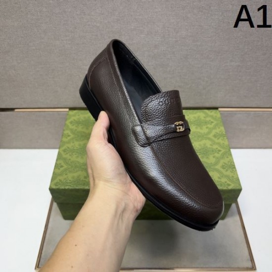 2025秋冬新作 GUCCI グッチ メンズ用 ビジネスシューズ オンライン限定モデル