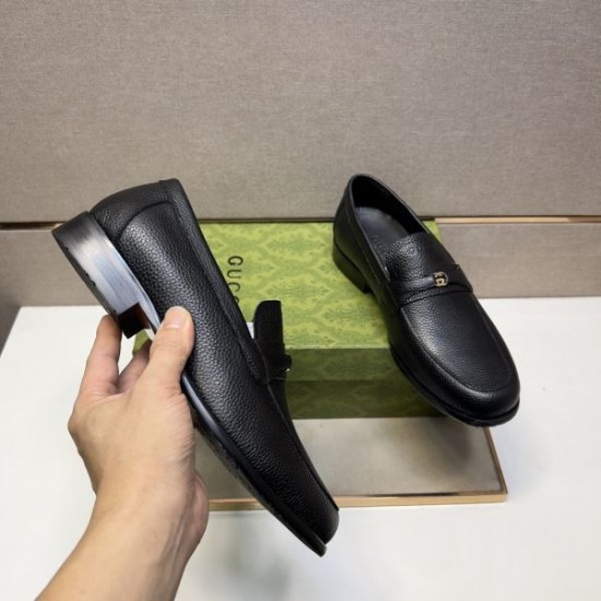 2025秋冬新作 GUCCI グッチ メンズ用 ビジネスシューズ オンライン限定モデル