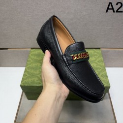2025秋冬新作 GUCCI グッチ メンズ用 ビジネスシューズ ラストチャンス特価