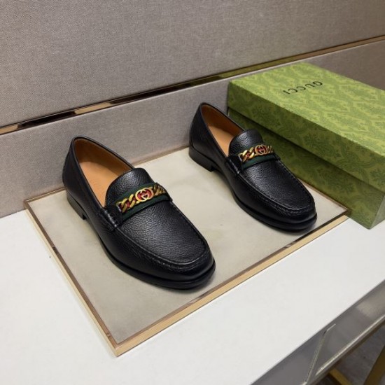 2025秋冬新作 GUCCI グッチ メンズ用 ビジネスシューズ ラストチャンス特価