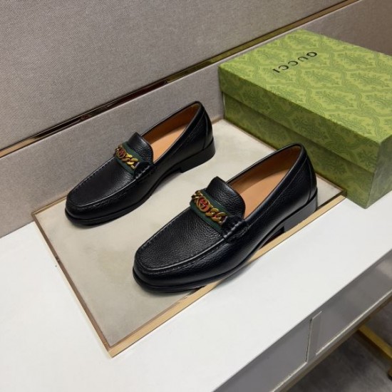 2025秋冬新作 GUCCI グッチ メンズ用 ビジネスシューズ ラストチャンス特価