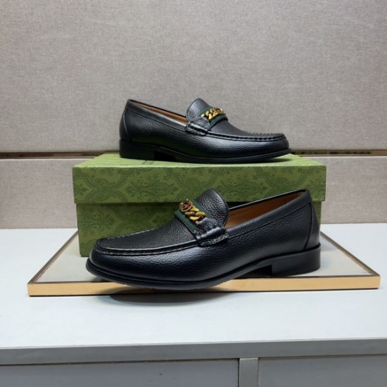 2025秋冬新作 GUCCI グッチ メンズ用 ビジネスシューズ ラストチャンス特価