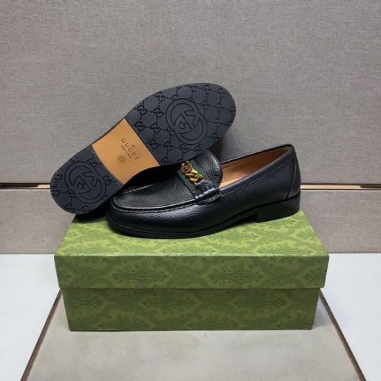 2025秋冬新作 GUCCI グッチ メンズ用 ビジネスシューズ ラストチャンス特価