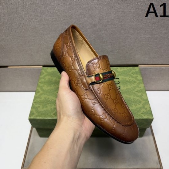 2025秋冬新作 GUCCI グッチ メンズ用 ビジネスシューズ 売切れ必至の新作