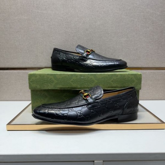 2025秋冬新作 GUCCI グッチ メンズ用 ビジネスシューズ 売切れ必至の新作