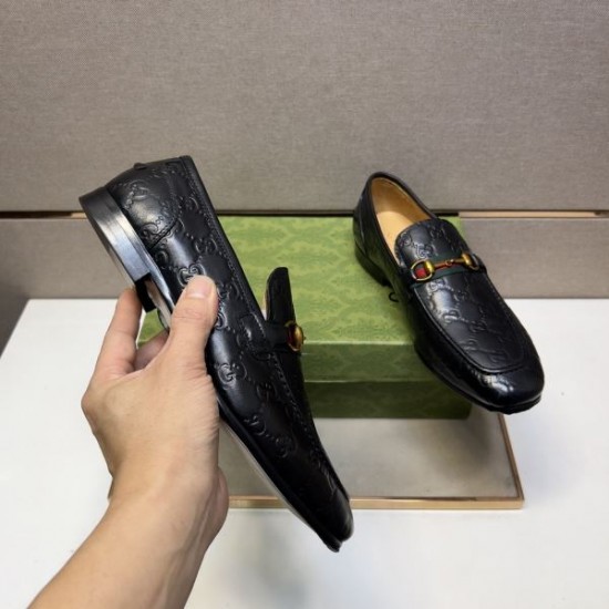 2025秋冬新作 GUCCI グッチ メンズ用 ビジネスシューズ 売切れ必至の新作