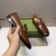 2025秋冬新作 GUCCI グッチ メンズ用 ビジネスシューズ コーデ自在の万能アイテム