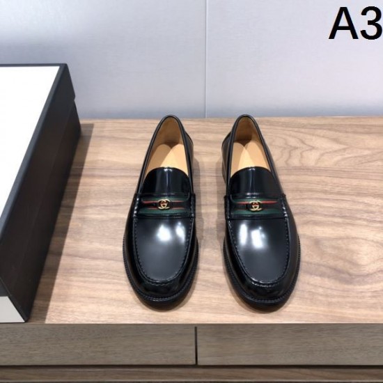 2025秋冬新作 GUCCI グッチ メンズ用 ビジネスシューズ 上品さ漂う洗練デザイン