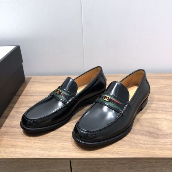 2025秋冬新作 GUCCI グッチ メンズ用 ビジネスシューズ 上品さ漂う洗練デザイン