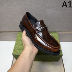 2025秋冬新作 GUCCI グッチ メンズ用 ビジネスシューズ 定番人気のベストセラー