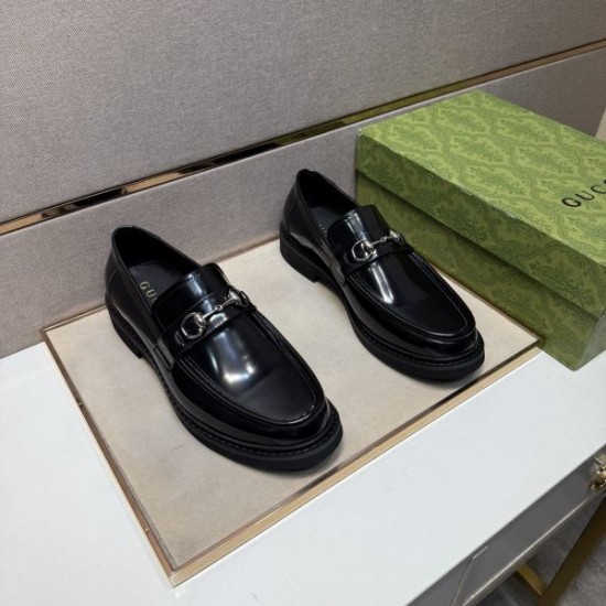 2025秋冬新作 GUCCI グッチ メンズ用 ビジネスシューズ 定番人気のベストセラー