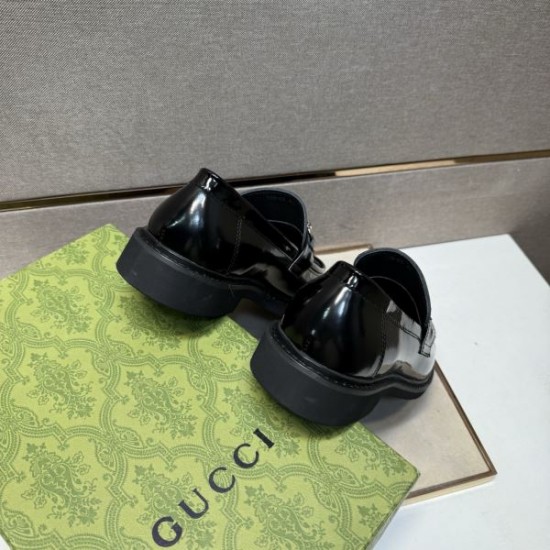 2025秋冬新作 GUCCI グッチ メンズ用 ビジネスシューズ 定番人気のベストセラー