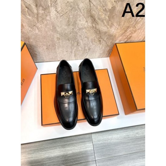 2025秋冬新作 HERMES エルメス メンズ用 ビジネスシューズ これぞ大人の必須アイテム