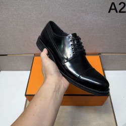 2025秋冬新作 HERMES エルメス メンズ用 ビジネスシューズ VIP割引中の秋冬新作