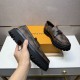 2025秋冬新作 LOUIS VUITTON ルイヴィトン メンズ用 ビジネスシューズ 雑誌掲載の注目モデル