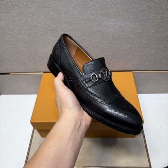 2025秋冬新作 LOUIS VUITTON ルイヴィトン メンズ用 ビジネスシューズ 話題沸騰の最新トレンド