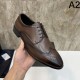 2025秋冬新作 PRADA プラダ メンズ用 ビジネスシューズ 今季注目の新作モデル