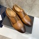 2025秋冬新作 PRADA プラダ メンズ用 ビジネスシューズ 各色残りわずかの限定品