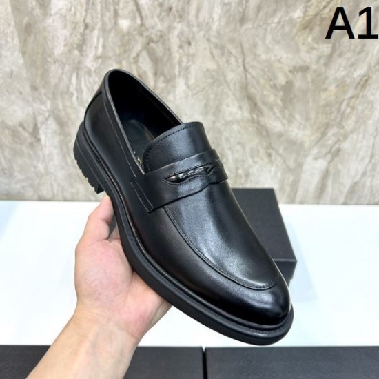 2025秋冬新作 PRADA プラダ メンズ用 ビジネスシューズ 新作コレクション登場