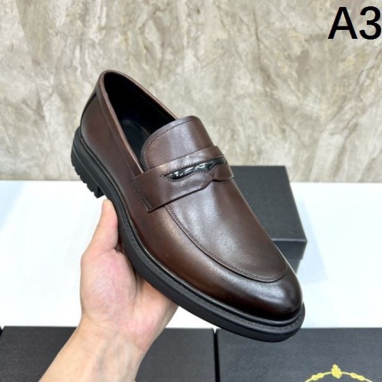 2025秋冬新作 PRADA プラダ メンズ用 ビジネスシューズ 新作コレクション登場