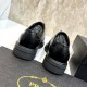 2025秋冬新作 PRADA プラダ メンズ用 ビジネスシューズ 冬に映えるスタイリッシュな一足