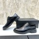 2025秋冬新作 PRADA プラダ メンズ用 ビジネスシューズ 冬に映えるスタイリッシュな一足