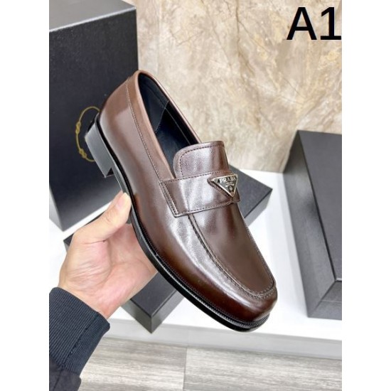 2025秋冬新作 PRADA プラダ メンズ用 ビジネスシューズ VIP価格でお得にGET