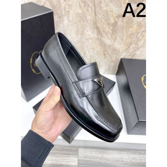 2025秋冬新作 PRADA プラダ メンズ用 ビジネスシューズ VIP価格でお得にGET