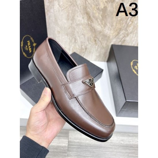 2025秋冬新作 PRADA プラダ メンズ用 ビジネスシューズ VIP価格でお得にGET