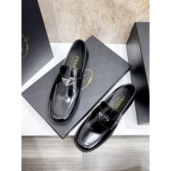 2025秋冬新作 PRADA プラダ メンズ用 ビジネスシューズ VIP価格でお得にGET