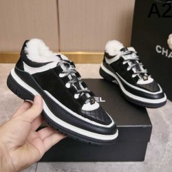 2025FW 秋冬限定で大人気 CHANEL シャネル 新作カジュアルシューズ