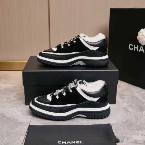 2025FW 秋冬限定で大人気 CHANEL シャネル 新作カジュアルシューズ