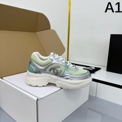 2025FW 洗練チェックが映える CHANEL シャネル 秋冬カジュアルシューズ
