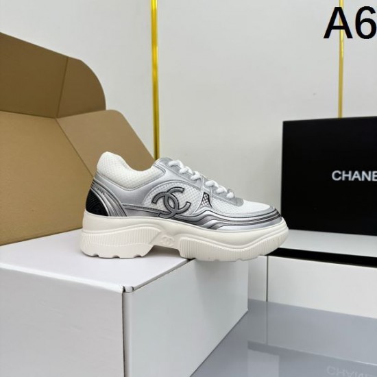 2025FW 洗練チェックが映える CHANEL シャネル 秋冬カジュアルシューズ
