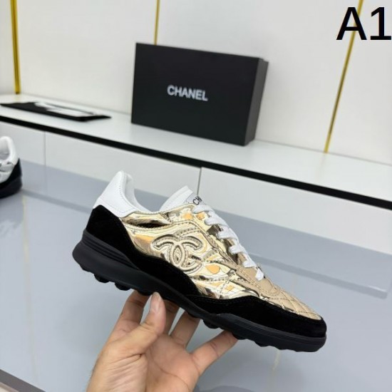 2025FW デイリーに使える万能 CHANEL シャネル カジュアルシューズ