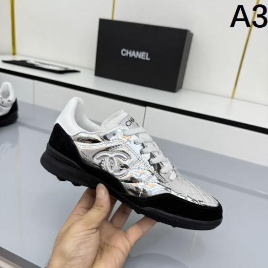 2025FW デイリーに使える万能 CHANEL シャネル カジュアルシューズ