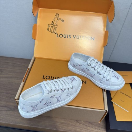 2025FW 視線を集める最新作 LOUIS VUITTON ルイヴィトン カジュアルシューズ