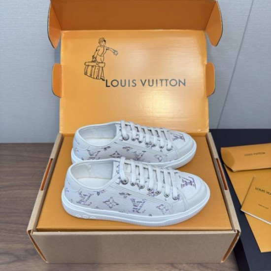 2025FW 視線を集める最新作 LOUIS VUITTON ルイヴィトン カジュアルシューズ